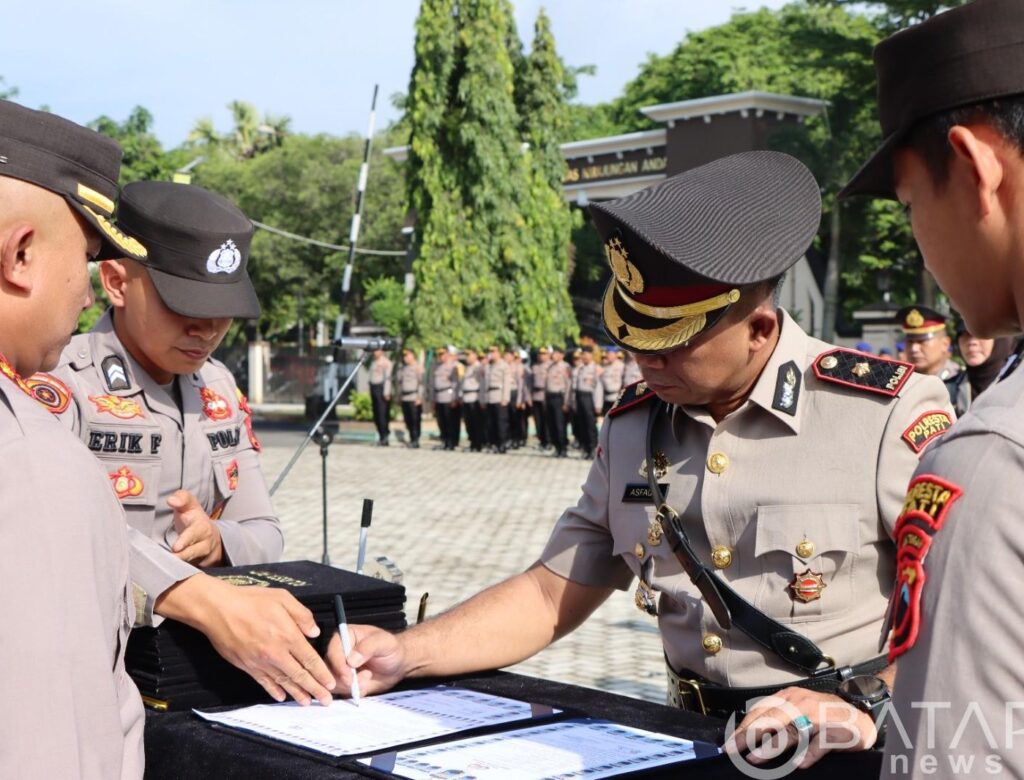 Naik Type, Polresta Pati Gelar Sertijab 6 Kasat dan 5 Kapolsek