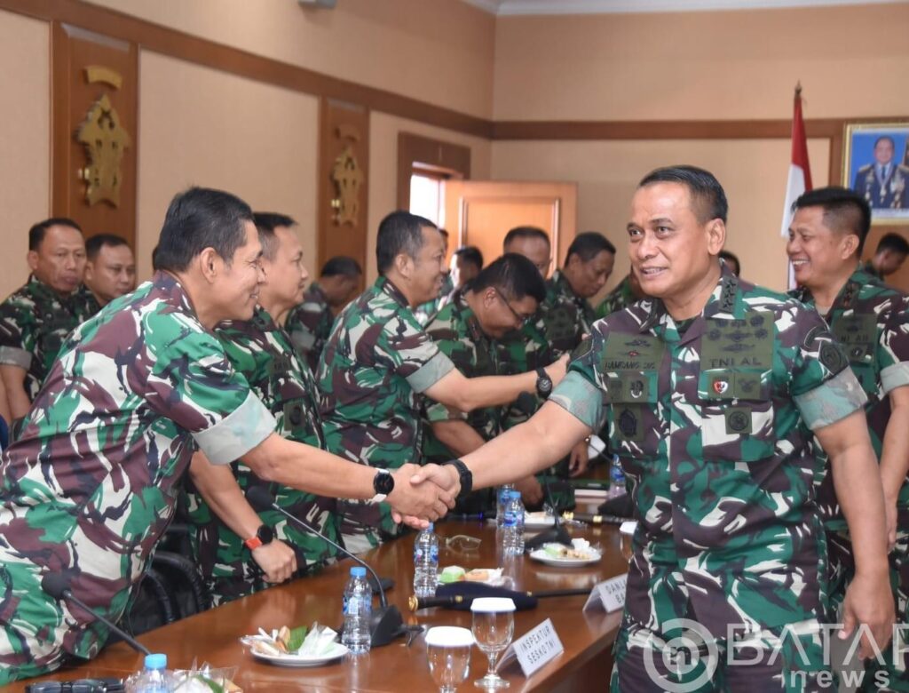 Taklimat Awal Itjen TNI di Koharmatau