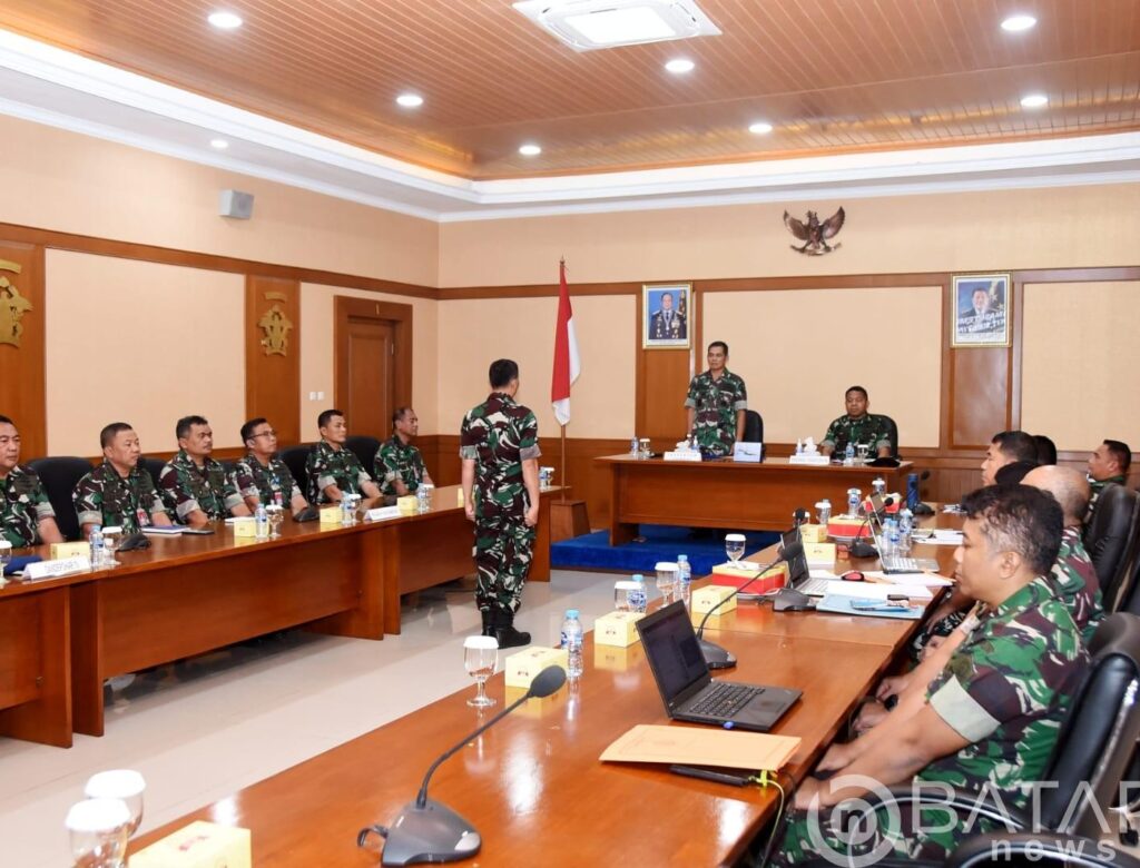 Exit Briefing Akhiri Wasrik Itjen TNI Di Koharmatau