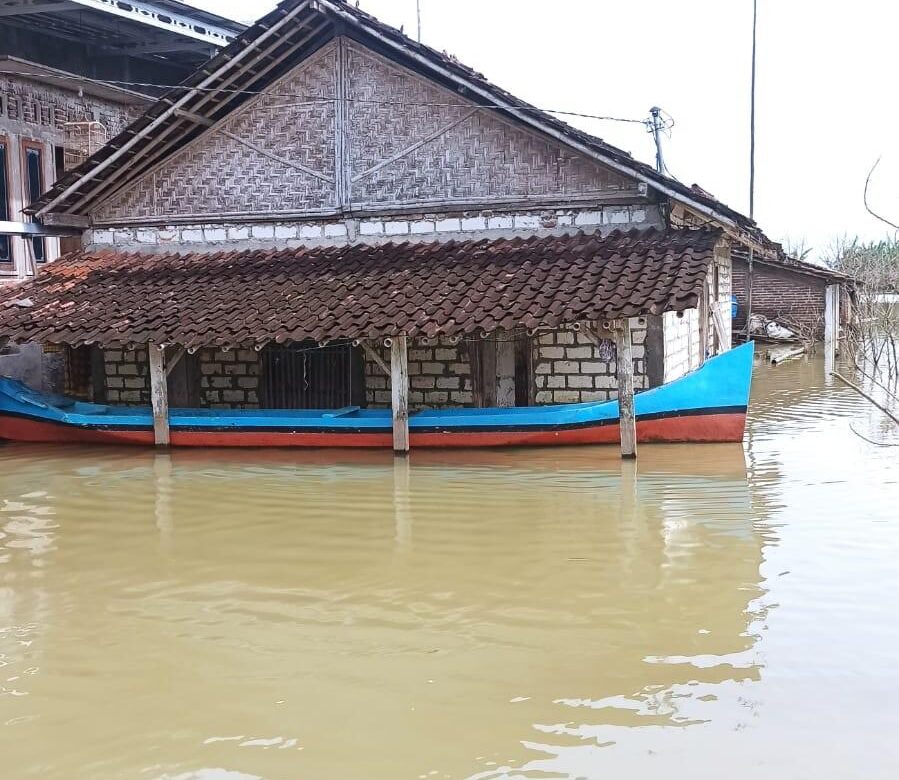 Belum Lama Surut Dari Banjir Kemarin, Kini Desa Mintobasuki Kembali Tergenang Banjir Lagi