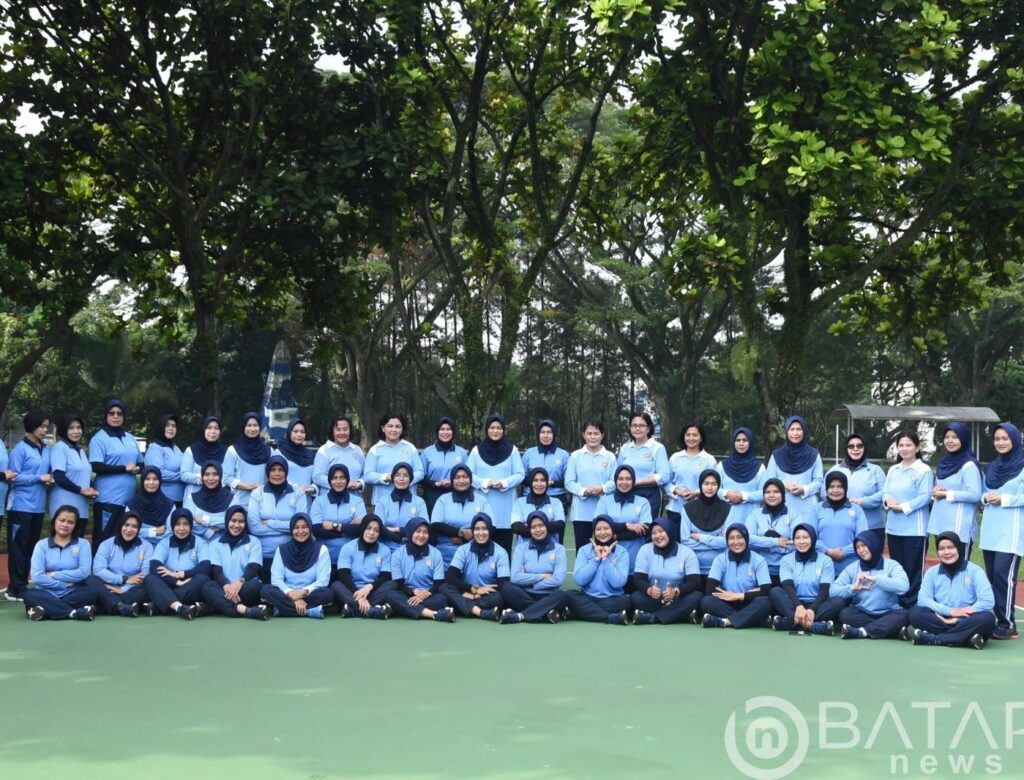 Ketua PIA AG Gab III Koharmatau Ajak Ibu-Ibu dan Wara Olahraga Bersama di Makoharmatau