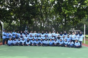 Ketua PIA AG Gab III Koharmatau Ajak Ibu-Ibu dan Wara Olahraga Bersama di Makoharmatau