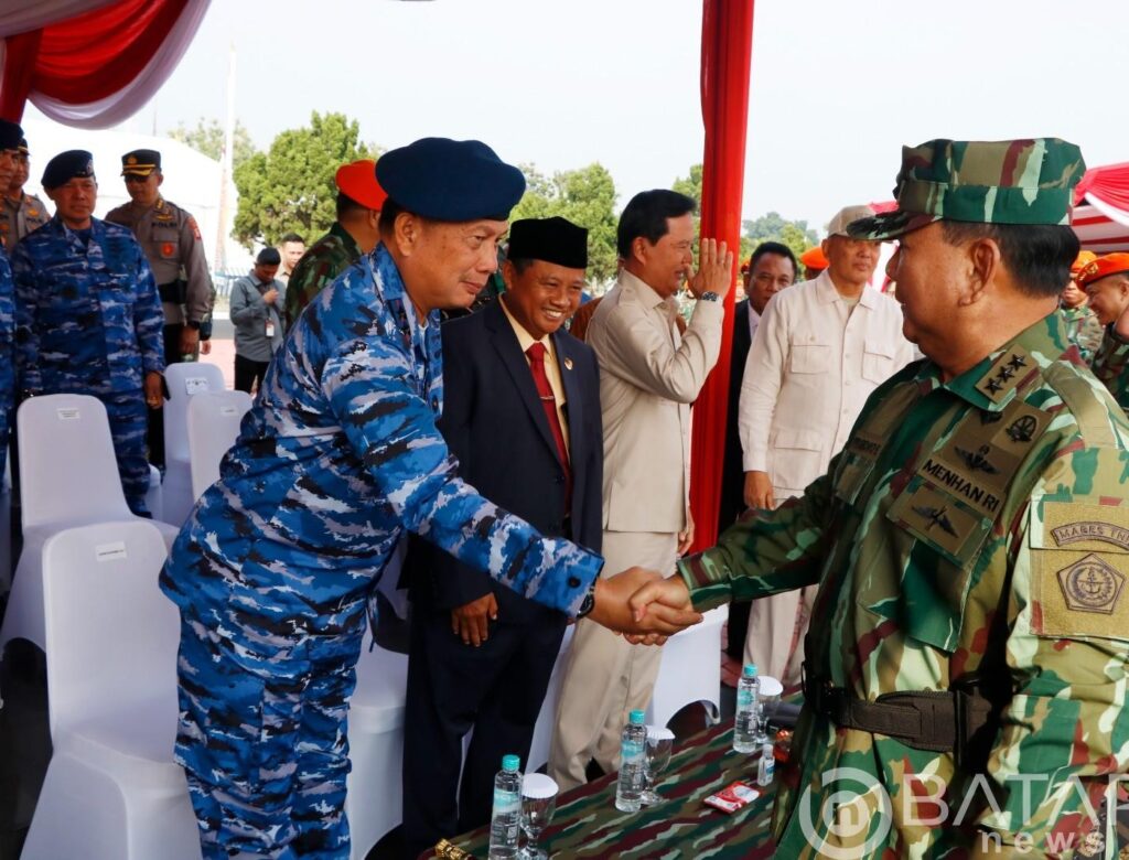Dankoharmatau Hadiri Pengangkatan Menhan RI Sebagai Warga Kehormatan Kopasgat