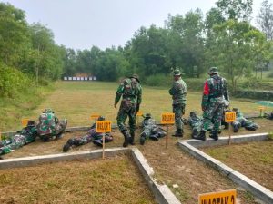 Pertajam Kemampuan Menembak Prajurit, Kodim Rembang Gelar Latbakjatri TW. I TA 2023