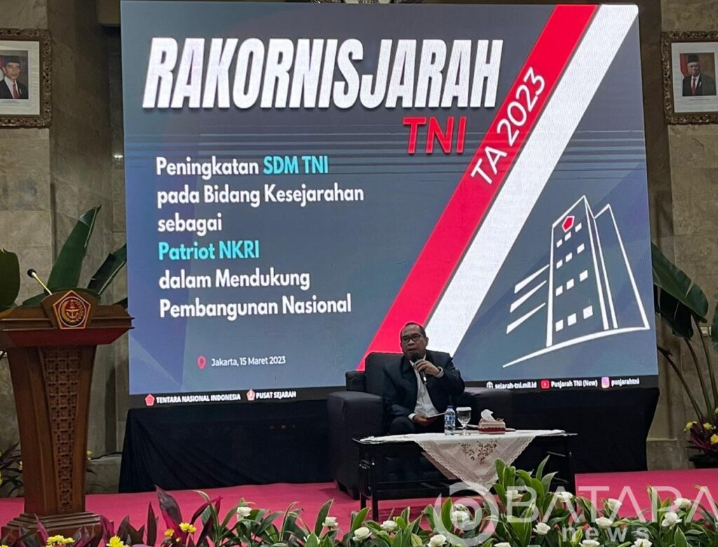 Kapen Koharmatau Ikuti Rakornis Sejarah TNI: Pemanfaatan Teknologi Digital Dukung Kesadaran Sejarah Generasi Muda