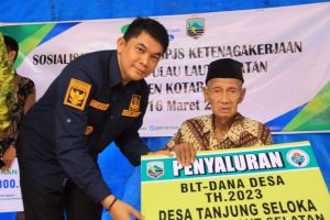 Sosialisasikan Progam BPJS Ketenagakerjaan, Seperti Ini Motifasi Wabub Kotabaru
