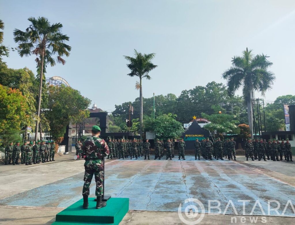 Dandim Rembang Pimpin Apel Pemberangkatan Cuti Lebaran Tahun 2023