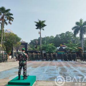 Dandim Rembang Pimpin Apel Pemberangkatan Cuti Lebaran Tahun 2023