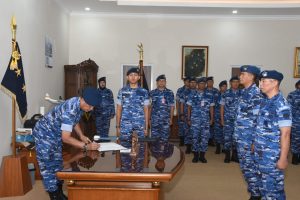 Sertijab Ir dan Sahli Bidang Tekinfo Koharmatau SertaPenyerahan Jabatan Dandepohar 50