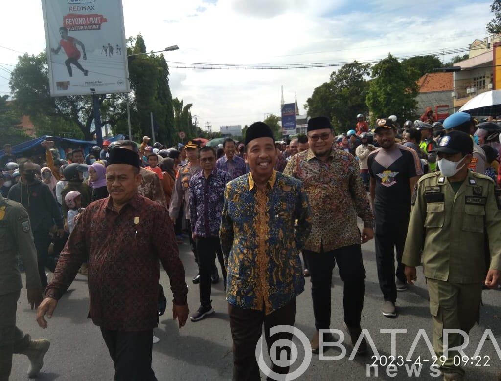 Grebek Sawalan Dibuka, Ribuan Warga Tumpah Ruah Padati Taman Kartini Rembang