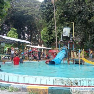 Dipenghujung Cuti Lebaran Wana Wisata Kartini Mantingan Masih Ramai pengunjung
