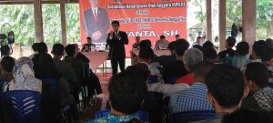 Sosialisasi DPR-RI Tentang Pancasila UUD 45, NKRI dan Bhineka Tunggal Ika Bersama Riyanta SH