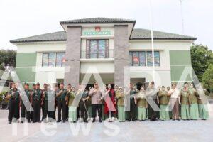 Kodim 0720/Rembang Gelar Halal Bihalal Bersama Kapolres Rembang, Ini Tujuannya