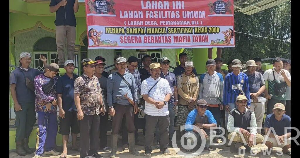 Sertifikan Lahan Warga Desa Saking Yang Luasnya Tak Main-main Diduga Ada Oknum Yang Ingin Menguasainya Dengan Cara Menerbitkan Sertifikat Baru Atau Sertifikat Siluman