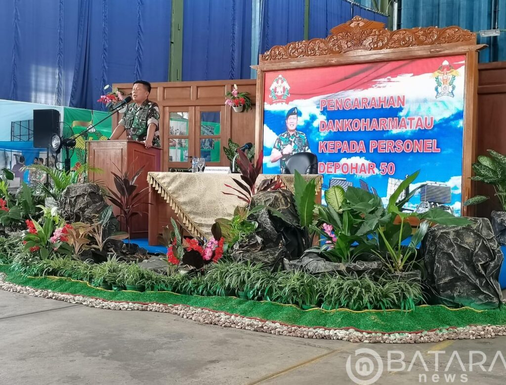 Pengarahan Dankoharmatau di Depohar 50