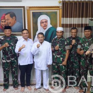 Danrem 071 Dampingi Pangdam IV/Diponegoro Melaksanakan Halal Bihalal Dengan Habib Lutfhi Bin Yahya