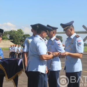 Serah Terima Jabatan Dansathar 12 dan Dansathar 15