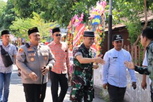 Dandim Rembang dan Kapolres Hadiri Resepsi Pernikahan Adik Menteri Agama RI