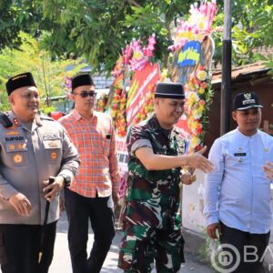 Dandim Rembang dan Kapolres Hadiri Resepsi Pernikahan Adik Menteri Agama RI
