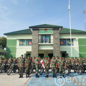 Dandim Rembang Serahkan Motor Baru Dari Menhan Kepada Babinsa