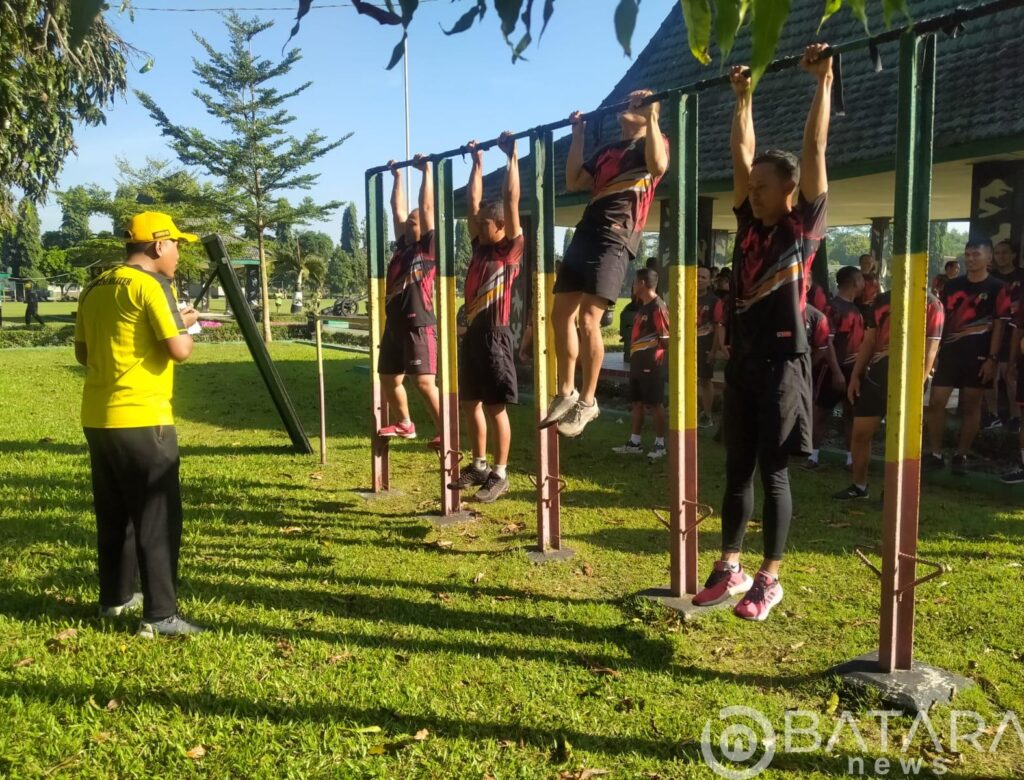 Cek Kemampuan Fisik Prajurit, Kodim 0808/Blitar Gelar Tes Garjas Periodik I TA. 2023