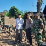 Pengabdian untuk Rakyat, Koramil Pamotan dan Polsek Rehab Rumah Warga