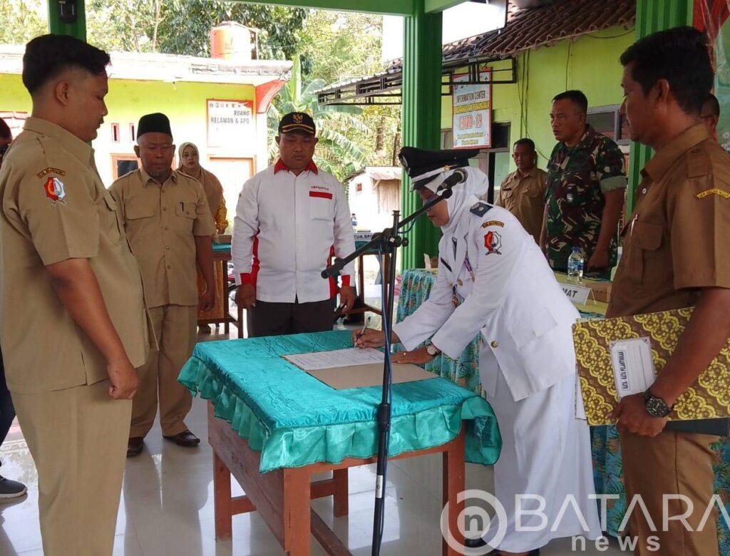 Pelantikan Dan Pengambilan Sumpah Jabatan Kaur Perencanaan Desa Jumput