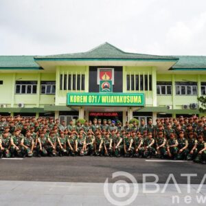 Timba Ilmu, Taruna Akmil Tingkat Satu OJT di Korem 071/Wijayakusuma