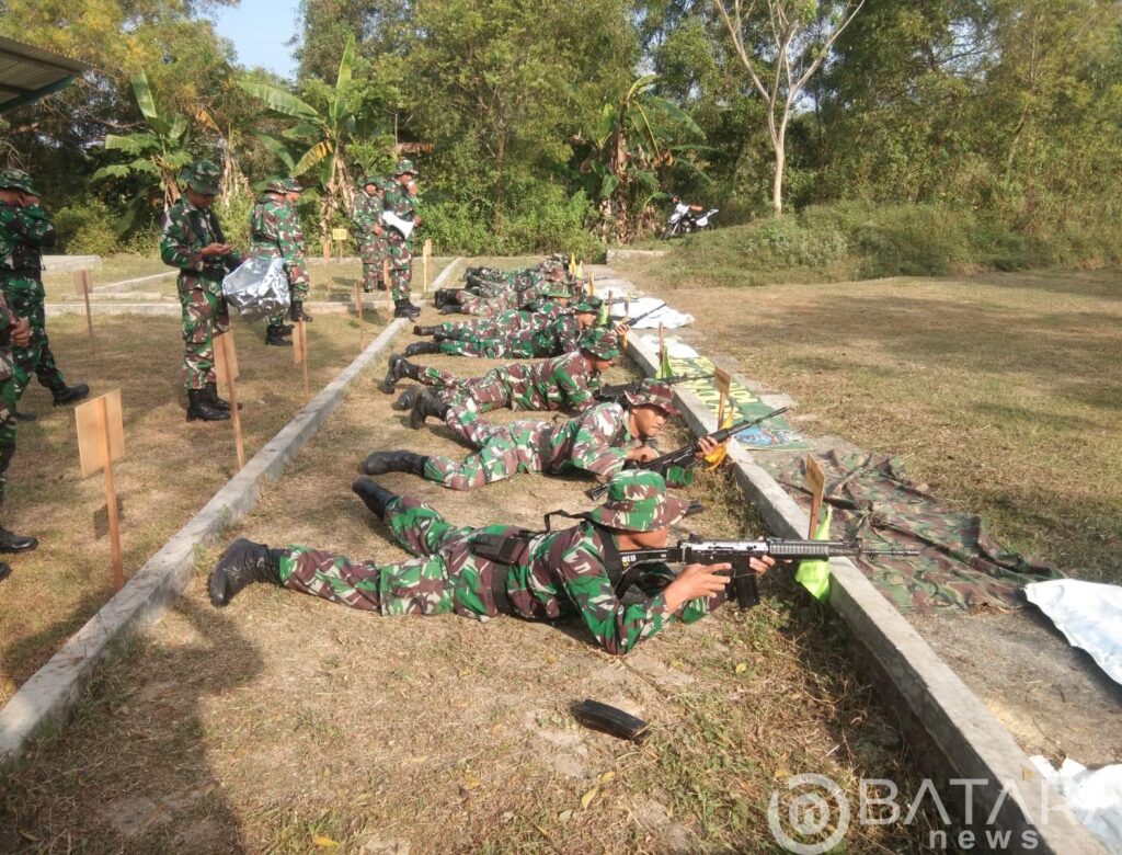 Asah Kemampuan Menembak, Kodim Rembang Gelar Latbakjatri TW. II