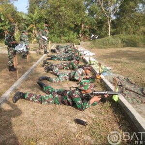Asah Kemampuan Menembak, Kodim Rembang Gelar Latbakjatri TW. II