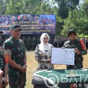 Pangdam IV/Diponegoro Tutup TMMD Reguler Ke -116, di Desa Wangkelang Pekalongan