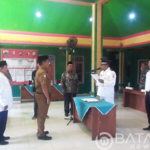 Lantik Kaur Keuangan, Widjianto Kepala Desa Growok Siap Maksimalkan Pelayanan