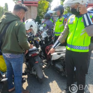 Cegah Potensi Meningkat Terjadinya Kecelakaan, Satlantas Polresta Pati Lakukan Hunting System 