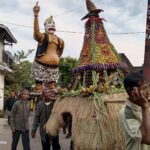 Tradisi Sedekah Bumi, Warga Desa Kaliombo menggelar Karnaval Dan Pentas Seni Ketoprak Tiga Hari Tiga Malam Dengan Sangat Meriah