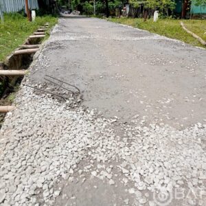 Pekerjaan Rigid Beton Desa Mojosari Kalitidu Bojonegoro Disinyalir kurang Spek