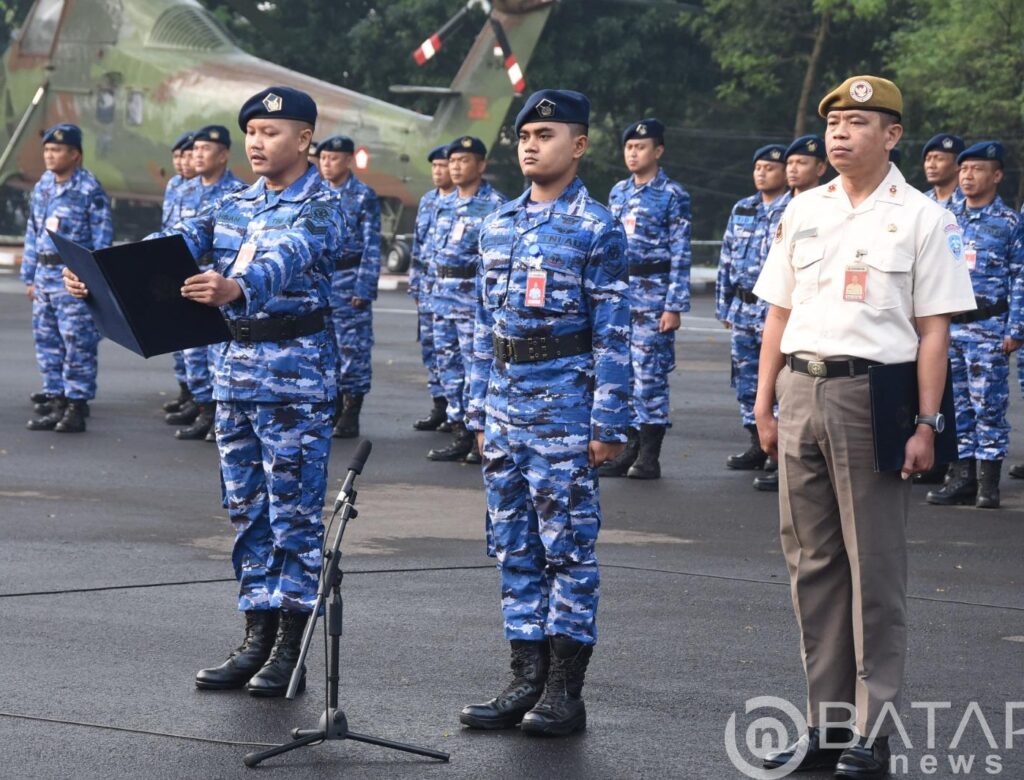 Pimpin Upacara 17-an, Wadan Sampaikan Amanat Komandan Koharmatau