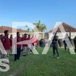 Antisipati Terjadinya Kerusuhan ! Petugas LP Bojonegoro Gelar Latihan Menembak Bersama Korps Brimob