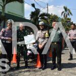 Deni Ceni Accident Lalin, Prajurit Wijayakusuma Di Safety Riding Polresta Banyumas