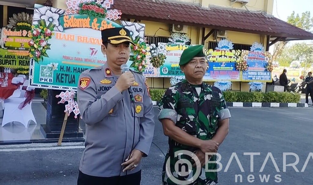 Perwira Kodim Rembang Geruduk Polres Rembang