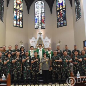 Perayaan Misa Bersama TNI/Polri Se-Wil Kogartap II Bandung 