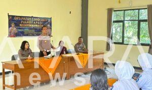 Kasat Lantas Polresta Pati Berikan Bimbingan Siswa Sekolah Dalam Berlalulintas Dan Selamat Dari Laka