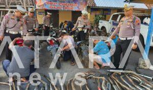 Ditindak Tegas Oleh Satlantas Polresta Pati, Tidak Ada Ampun, Bagi Pengguna Kenalpot Brong,,,,!!! Di Pati