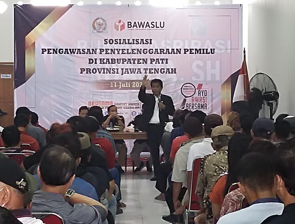 Komisi II DPR-RI Riyanta SH, Ajak Masyarakat Aktif Berperan Dalam Mengawasi Pemilu Di tahun 2024, Ciptakan Pemilu Adil Dan Jujur.