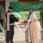 Jalin Kerjasama Dengan Kodim Rembang, PT.KAI Daop IV Semarang Bagikan Sedekah