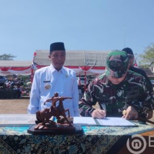 Cepat Tepat Tuntas, Program TMMD Sengkuyung Tahap II Kodim Rembang Diselesaikan
