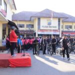 Polres Rembang Gelar Olahraga Bersama Dalam Rangka HUT Polwan 75 & HKGB ke 71 Tahun 2023