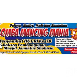 Desa Dadirejo Dukuh Patebon, Peringati Kemerdekaan RI Ke 78 Dengan lomba Mancing Berhadiah 