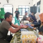 Sambut HUT RI Ke-78, Kodim 0720/Rembang Adakan Kegiatan Donor Darah