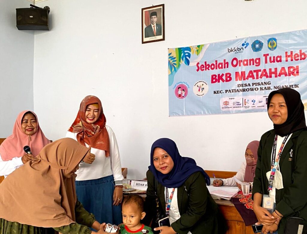 Prestasi luar biasa diraih Desa Pisang Kecamatan Patian Rowo Kabupaten Nganjuk,tangani Stunting