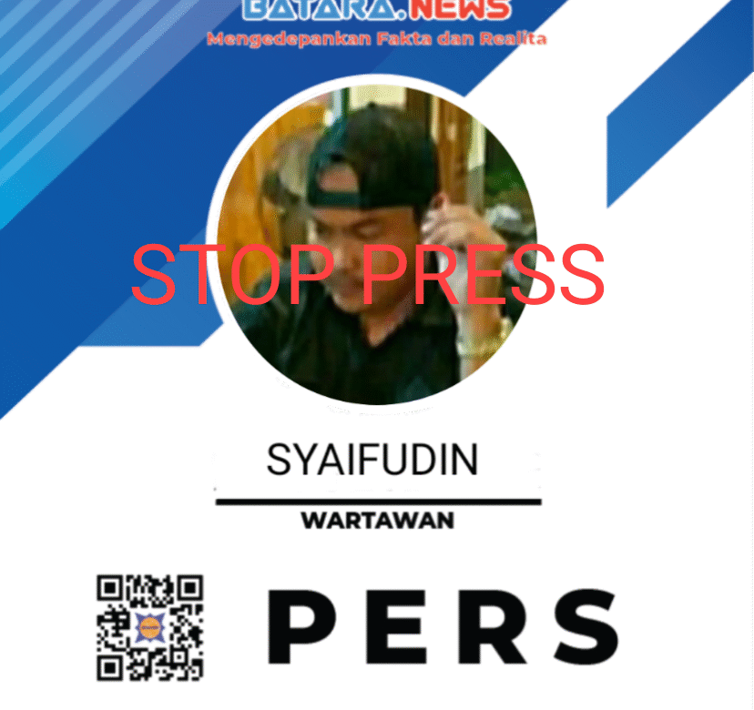Diberitahukan: STOP PRESS Wartawan Batara.news Rembang Jawa Tengah 